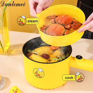 中国制造商多功能不粘煎锅电动烹饪锅便携式烹饪锅 - Product Image 2