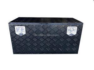 36&quot; Power Coated Aluminium <strong>Tool</strong> <strong>Boxes</strong> for Trailers Trucks Utes Canopy 2 Doors with Top Roof Racks <strong>Toolbox</strong> Storage <strong>Tool</strong> case Kit - Product Image 4