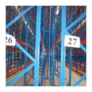 Carretilla elevadora de pasillo estrecho de alta calidad, protección contra la corrosión, sistema de estantería VNA personalizado para estanterías de almacén de pasillo de fácil manejo - Product Image 3
