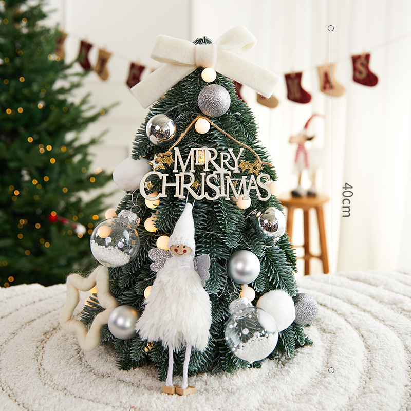 Sapin de Noël PE avec lumières - Ensemble bébé Norbert glace et neige 40 cm