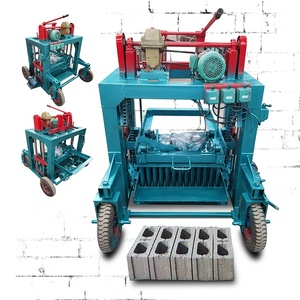 Máquina de fabricación de bloques de hormigón sólido móvil portátil Bloques semiautomáticos que hacen la máquina Hot Sele - Product Image 3