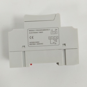 THC15A 16 AC 220V 230V Din Railウィークリープログラマブルデジタルタイマースイッチ、ロック機能付き交換用バッテリー付き - Product Image 4