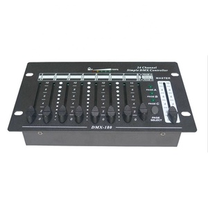 24 Channel <strong>Simple</strong> <strong>DMX</strong> <strong>Controller</strong> with Chargeable Lithium Battery Console Dimmer Product Category - Product Image 1