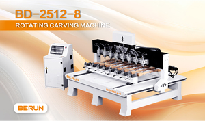 Alta calidad, precio muy competitivo, enrutador CNC para carpintería de cabezales múltiples, máquina CNC de grabado de 4 ejes, enrutador de madera - Product Image 6