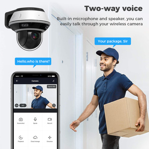 4K 8MP 5MP PTZ Cámara IP PoE Exterior IP66 Impermeable Audio bidireccional Ranura para tarjeta SD Video doméstico IR Vigilancia DE SEGURIDAD XMeye Pro - Product Image 4