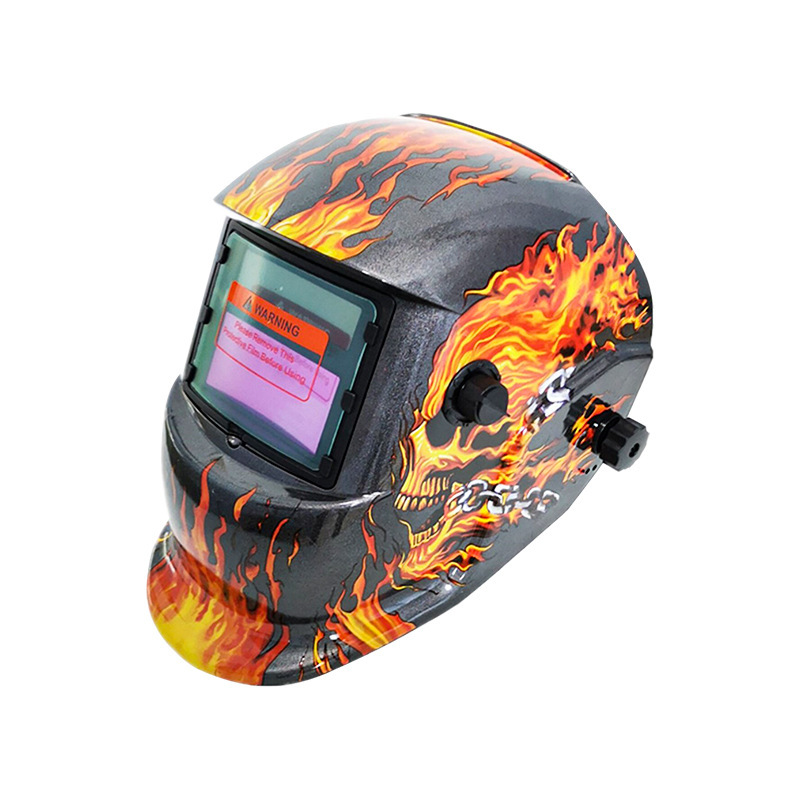 107 - Squelette de feu noir