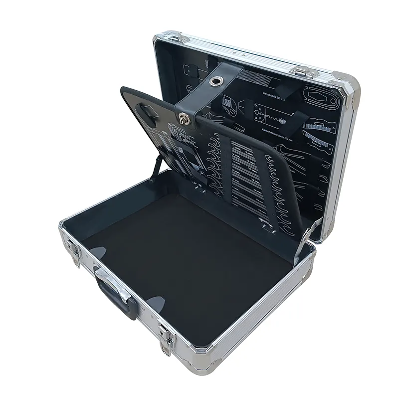 アルミケース金属ケースアルミツールボックスキューブフォーム付き工場直販優れたサービスツールセット