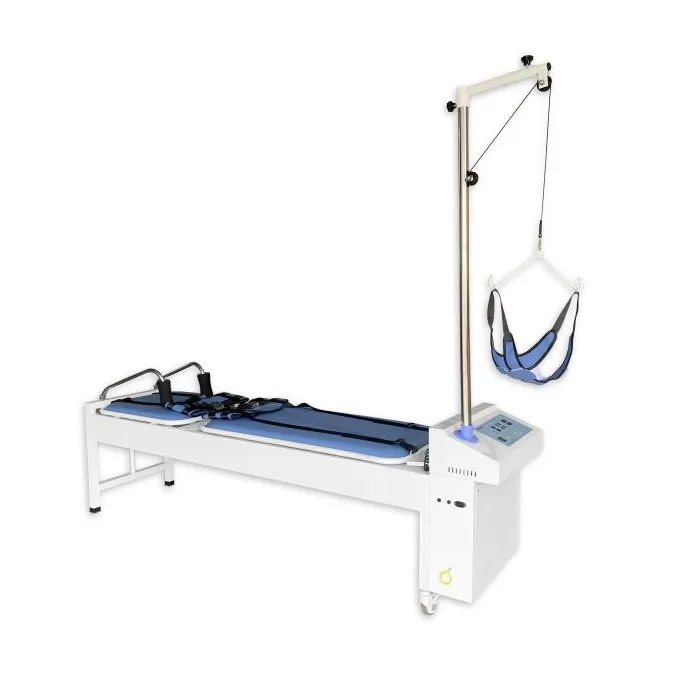 Appareil de thérapie de Traction électrique lit multifonctionnel cervicale vertèbre lombaire Table de Traction physiothérapie