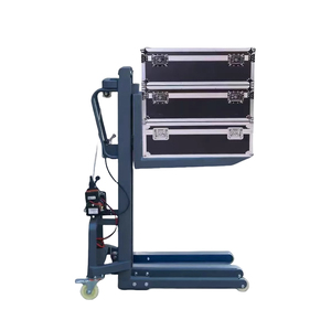 Latest Design Detachable Portable Load 300kg 1.6m Small Forklift Stacker <strong>Loading</strong> and <strong>Unloading</strong> Stage Lighting Flight Cases Goods - Product Image 1