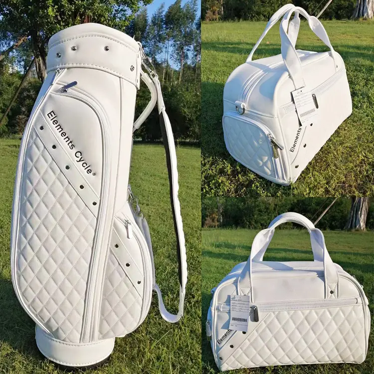 गोल्फ बैग गर्म बिक्री कस्टम पु गोल्फ व्यक्तिगत उच्च-गुणवत्ता यात्रा छोटे स्टाफ गोल्फ बैग