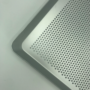 Tùy chỉnh cấp thực phẩm thép không gỉ đục lỗ khay nướng & Pan với lỗ tròn cho các bộ lọc ứng dụng - Product Image 2