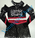 Özel toptan Cheer tüm yıldız üniformaları popüler dans kıyafeti Cheer ekibi için Logo performans aşınma özelleştirmek - Product Image 2