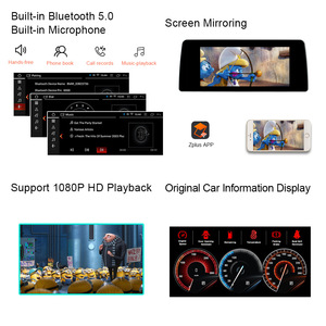 8 çekirdekli CPU 6GB USB GPS CarPlay Android pano Stereo dahili GPS geri görüş kamerası ile BMW 5 serisi GT F07 için 1 yıl garanti - Product Image 5