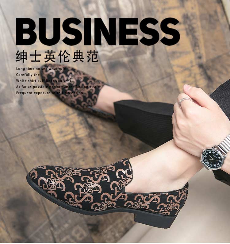 Microfiber Stylish Shoe Casual Dress Formal Loafers Men Black S219-3347 (STOCK ITEM) 2 PRISTINE