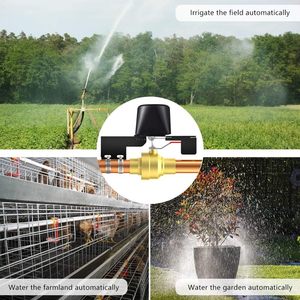 Válvula de agua inteligente WIFI y Bluetooth de diseño moderno Compatible con Alexa y Google para iOS/Android Programa de aplicación de control fácil