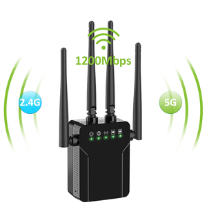 wifi repeater Signal <strong>5ghz</strong> <strong>Wi</strong>-<strong>Fi</strong> Antenna Network Signal Booster Extender 5g 1200Mbps Wifi Repeater - Product Image 2