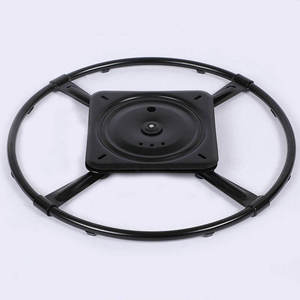 New Bar Stool Office Chair Base 360 Degree Rotate Round Recliner Bracket Mechanism Bottom <strong>Swivel</strong> Plates Chair Base for Lazy Sofa - Product Image 5