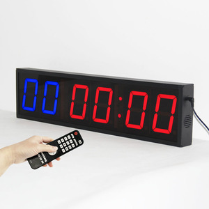 CHEETIE CP50C classico commerciale grande orologio conto alla rovescia a parete Crossfit cronometro Timer con pulsante di arresto di fine avvio - Product Image 4