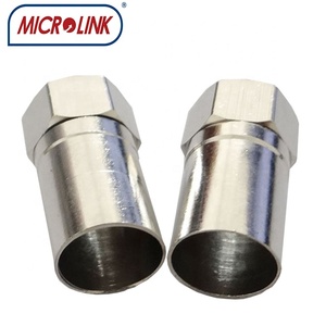 RG11双/三屏蔽同轴电缆f连接器同轴插头rg11压接F连接器 - Product Image 4