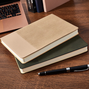 Cuaderno personalizado A5 de cuero suave, venta al por mayor, Impresión de logotipo, oficina, aprendizaje, Bloc de notas, juego de papelería