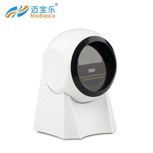 超市用有线平台1D 2D全向条形码扫描仪激光扫描仪二维码扫描仪 - Product Image 3