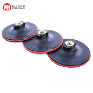 4, 5 Inch Rubber Back-<strong>up</strong> Backing <strong>Pad</strong>/ Rubber <strong>Backer</strong> <strong>Pad</strong> Hook and Loop <strong>Pad</strong> - Product Image 5