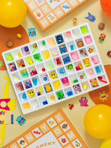 DIY için özel boş Advent takvim kutusu çekiliş kağıt hediye ambalaj kutusu - Product Image 4