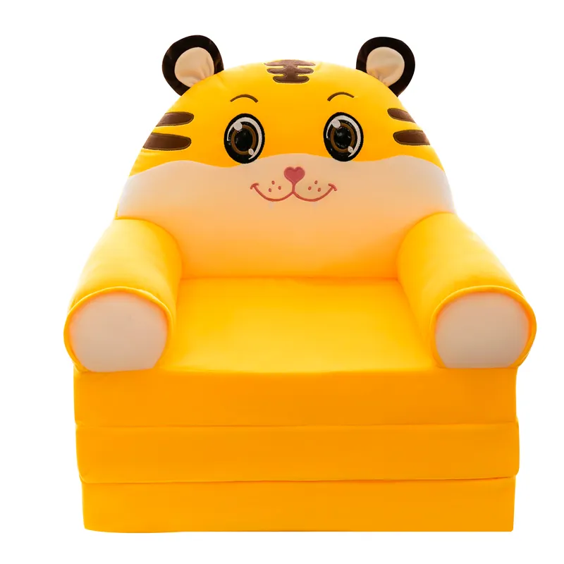 Animale bambini divano pieghevole bambino Tatami letto peluche giocattolo per bambini Cartoon divano sedile regali per ragazze regalo di compleanno lettino divano letto