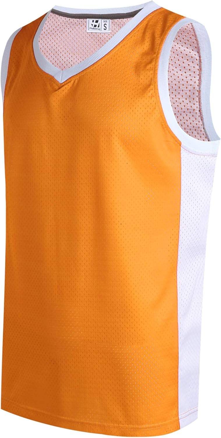 White Neck-orange Jersey