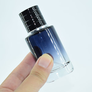 <strong>Perfume</strong> Atomizer Blue <strong>Perfume</strong> Bottle Glass Cylinder Spray Packaging Aromatic Oil Gradient Multicolor <strong>30m</strong> 50ml 100ml Cosmetic - Product Image 5