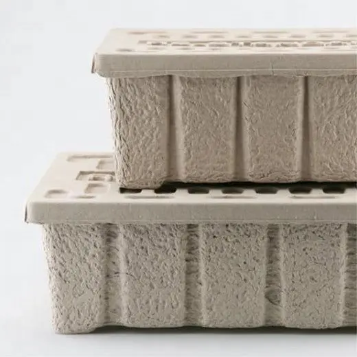 Boîte de stockage de pâte écologique personnalisée boîte à outils de stockage de pâte biodégradable en papier conteneur de bière