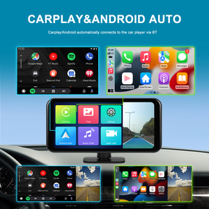 Podofo Android portátil 6,25 pulgadas IPS Auto Radio 4K reproductor de pantalla inteligente PND inalámbrico Carplay Android Auto DVR ADAS BT WiFi FM - Product Image 3