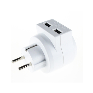 Carga multifuncional 2 enchufes de pared USB Adaptador de enchufe de viaje universal - Product Image 4