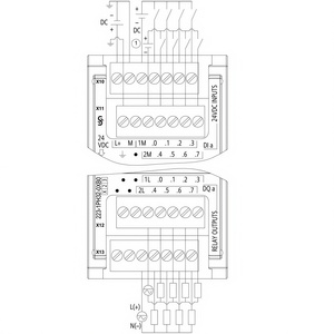 Kit de controlador lógico programable 6ES7223-1PH32-0XB0, mini PLC SIMATIC, I/O DIGITAL SM 1223, módulo de lote PLC 2A de relé - Product Image 5