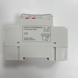 THC30S AC 220V 250V 30A Durchsichtige transparente Front abdeckung wöchentlich Programmier barer digitaler Zeit schalter Mini-Einstellung 1 Sekunde Timer - Product Image 3
