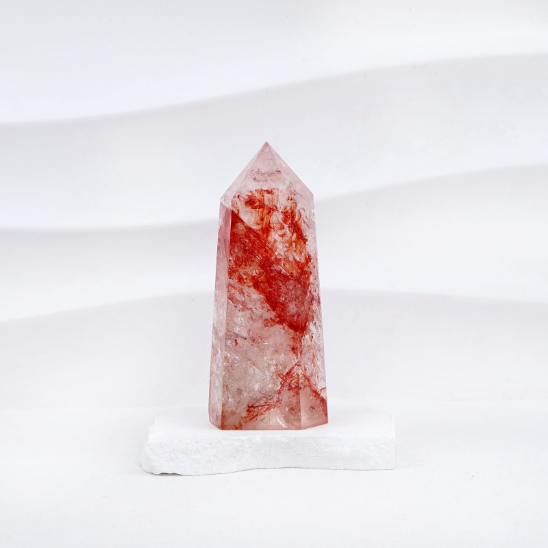 quartz de feu rouge