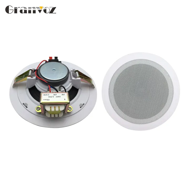High Quality 5 inch pa system ceiling speaker with radio fm