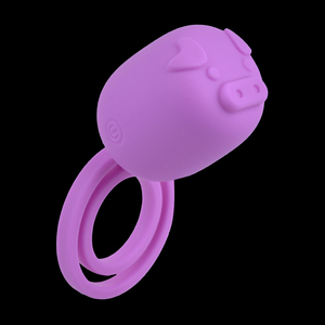 Cityfun Slimme Varken Dubbele Ring Vibrator Verbeteren Seksuele Stimulatie Draagbare En Dc Oplaadbare Mannelijke Seksspeeltje - Product Image 5