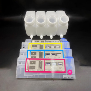 Hoge Kwaliteit 1.5l Cmyk Inktpatronen Bulk 4 + 4 Inkt Subtank Systeem Voor Inkjetprinter Nieuw Efficiënt Inktcirculatiesysteem - Product Image 5