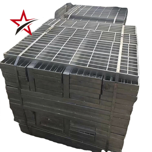 Zware Roosterplaat Stalen Constructie Voor Sleuf Drainage Sloot Cover Engineering Gebruik Vloeren - Product Image 5