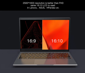 Nuevo hardware actualizado e software por computadora 16:10 pantalla portátil ultraslim de 13,3 pulgadas para el hogar ordenador portátil - Product Image 6