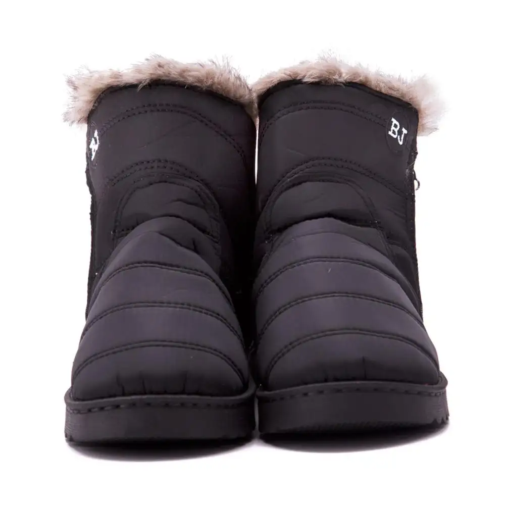 Scarponi Da Neve impermeabili Scarpe Da Ginnastica Stivali di Pelliccia Della Caviglia Foderato di Alta-Top Outdoor Slip-on Stivaletti Anti-Slip Scarpe Invernali per le Donne