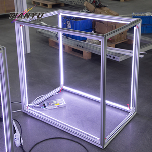 6x2 mô hình mới Trung Quốc <span class=keywords><strong>Modular</strong></span> ráp gian hàng triển lãm hiển thị đứng <span class=keywords><strong>Modular</strong></span> hệ thống để bán - Product Image 3