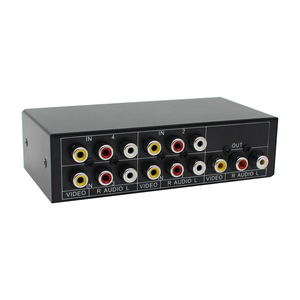 TONLI AV anahtarı 4 giriş 1 çıkış RCA 4x1 video ses seçici VSW41 - Product Image 2