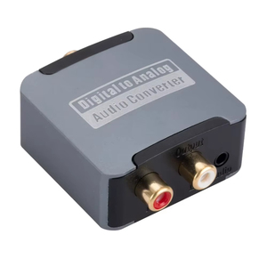 DAC Digital to Analog <strong>Audio</strong> Converter Optical SPDIF Toslink Coaxial <strong>Input</strong> to L/R RCA 3.5mm Jack Headphone Amplifier <strong>Output</strong>