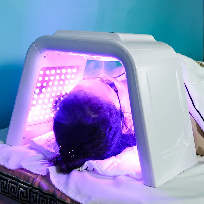 Au-2C Auro Spa Salon Skin Care 7 colori Pdt Led Photon Light Therapy Machine per viso e corpo