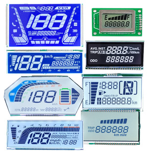 7 segment numerische lcd display 5-stellige mit weiß hintergrundbeleuchtung - Product Image 4
