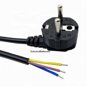 EU châu Âu 2pin dây cáp điện cho cung cấp điện apw3 ++-12-1600-a3 EU 2prong máy tính xách tay AC Adapter chì 2pin Cáp - Product Image 6