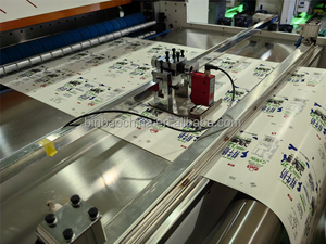 <strong>Paper</strong> Roll Sheeter Cutter <strong>Machine</strong> Roll to Sheets Cutting <strong>Machine</strong> With Automatic Stacker <strong>and</strong> Colors Register - Product Image 4
