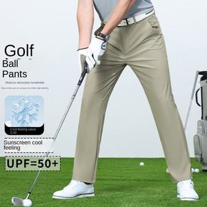 Biểu Tượng Tùy Chỉnh Golf Quần Căng Rắn Màu Đen Thông Minh Người Đàn Ông Giản Dị Của Quần Văn Phòng Nhanh Chóng Khô Phù Hợp Với Mới Mùa Xuân Mùa Thu Thẳng Quần - Product Image 5